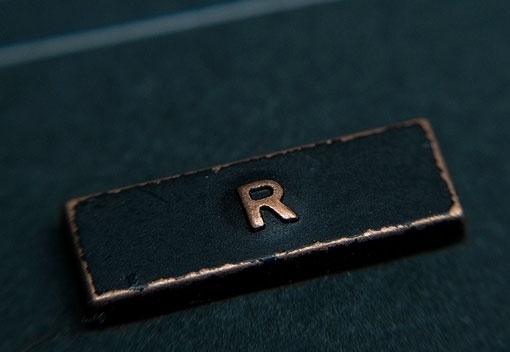 Design Work Life » NOTHING:SOMETHING: Resin Denim Branding Part 1 #typography