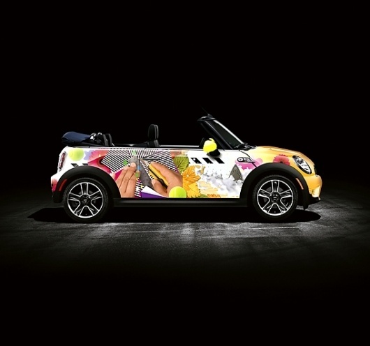 Cool Hunter - Mini Cooper on the Behance Network #mini #print #design #fluidesign #car
