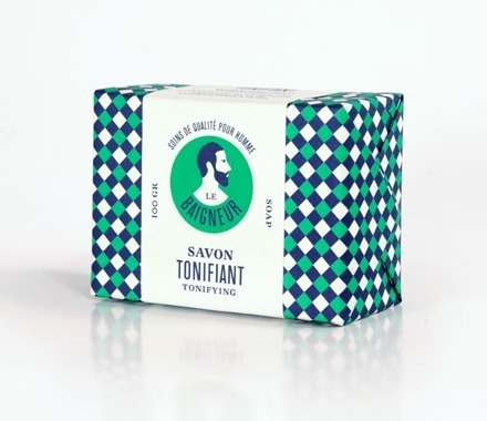LE BAIGNEUR SOINS DE QUALITÉ POUR HOMME #packaging #soap