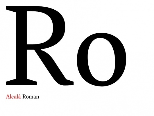 205 foundry: Alcala #serif #type #design