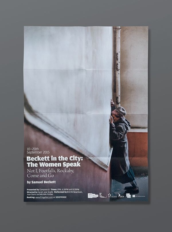#design #poster #urbend #theatre #beckett @urbend