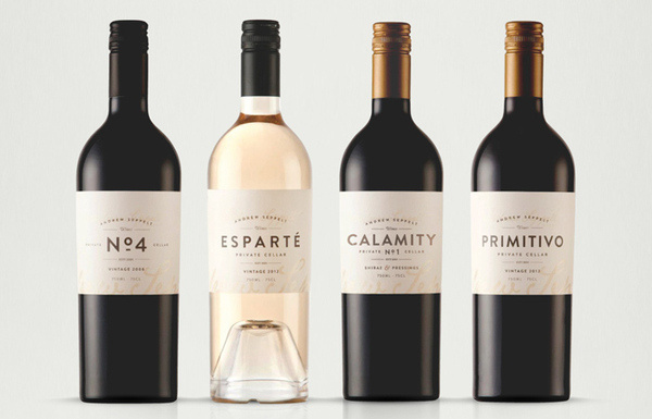 Andrew SeppeltÂ Wines #packaging #label #wine