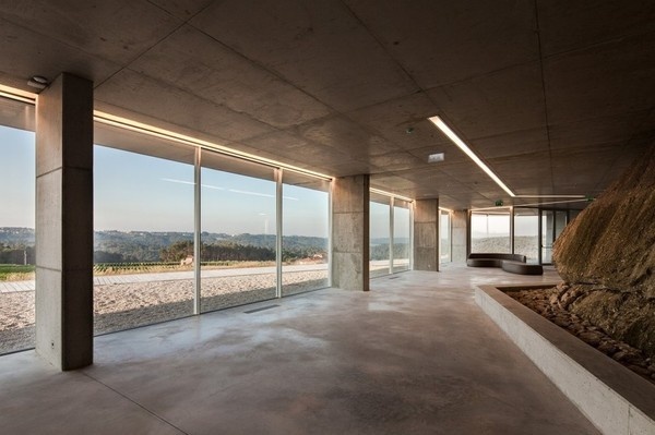 CJWHO ™ (De Lemos, Viseu, Portugal by Carvalho Araújo ...) #viseu #concrete #design #interiors #portugal #architecture #winery