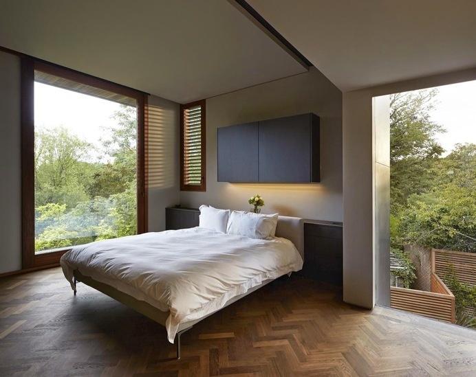 Fitzroy Park House by Stanton Williams Architects #bedroom #interiors #design