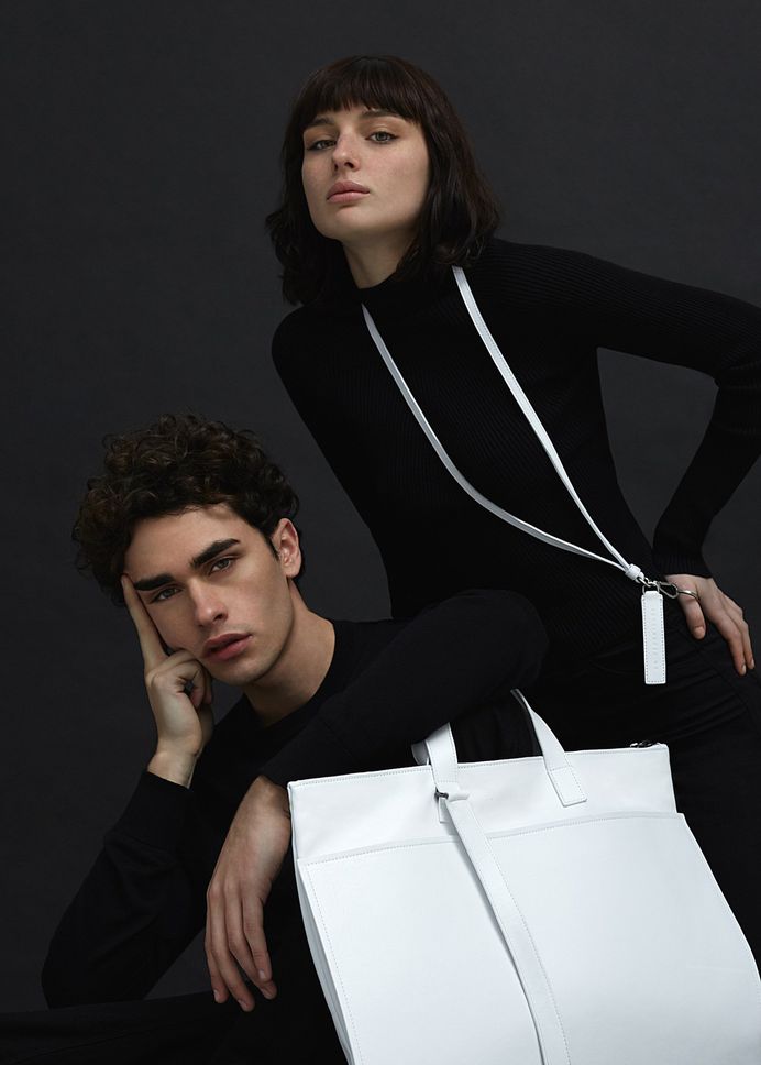 La Débraillée Collection – Minimalissimo #minimal #minimalism #fashion #bag #leather #balckandwhite