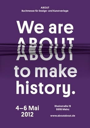 ABOUT — Independent Publishing Fair. 4-6 Mai in Mainz, Germany #purple #design #graphic #poster