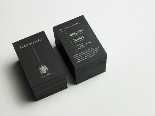 Norton & Sons | Moving Brands - a global branding company #logo #identity #branding
