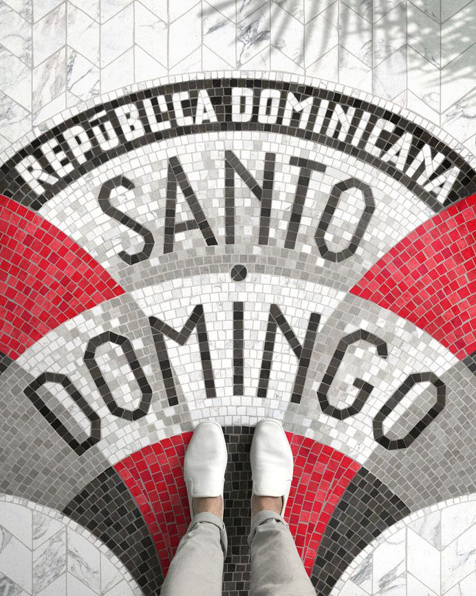 Typographic Mosaic Illustrations