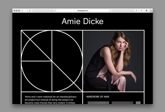 Anne De Grijff by Mainstudio #website #site #web