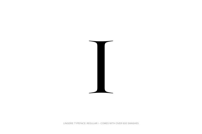 Lingerie Typeface - The Most Advanced Typeface For Fashion And Luxury by Moshik Nadav Typography #Lingerie #Typeface #Fashion #FashionTypogr