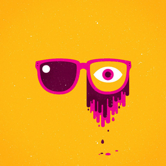 Richard Perez_web14 #eye #illustration #sunglass
