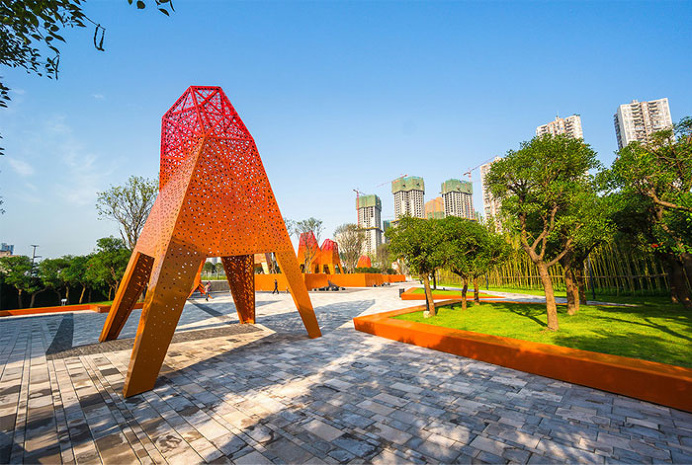 Dynamic Mountain Park by Martha Schwartz Partners - #architecture, architecture