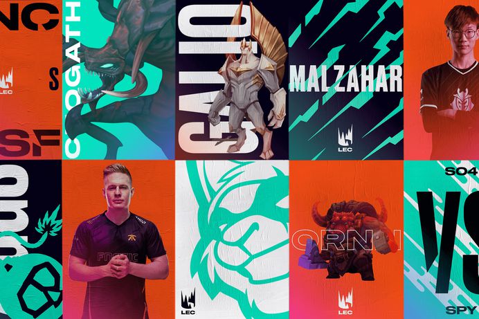New Logo and Identity for League of Legends European Championship by DesignStudio