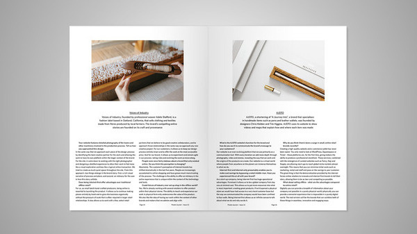 Journal Sneak Peek #fiber