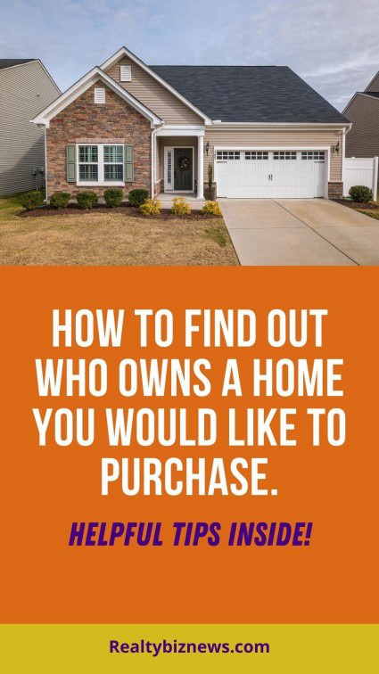 Find Who Owns a Home