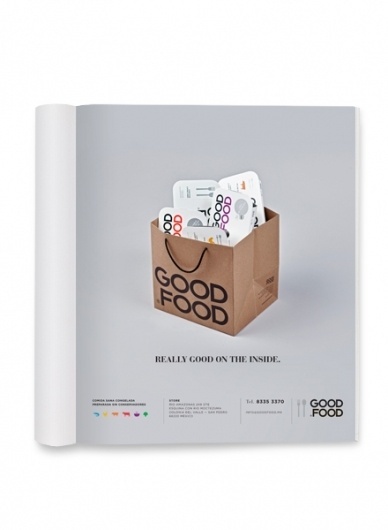 Face. Works. / Good Food. #packaging #face #designbyface