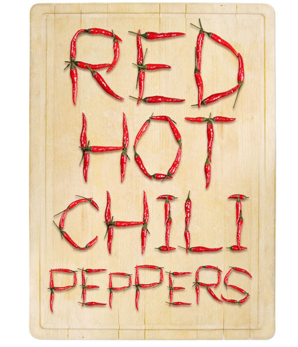 Chilli pepper font