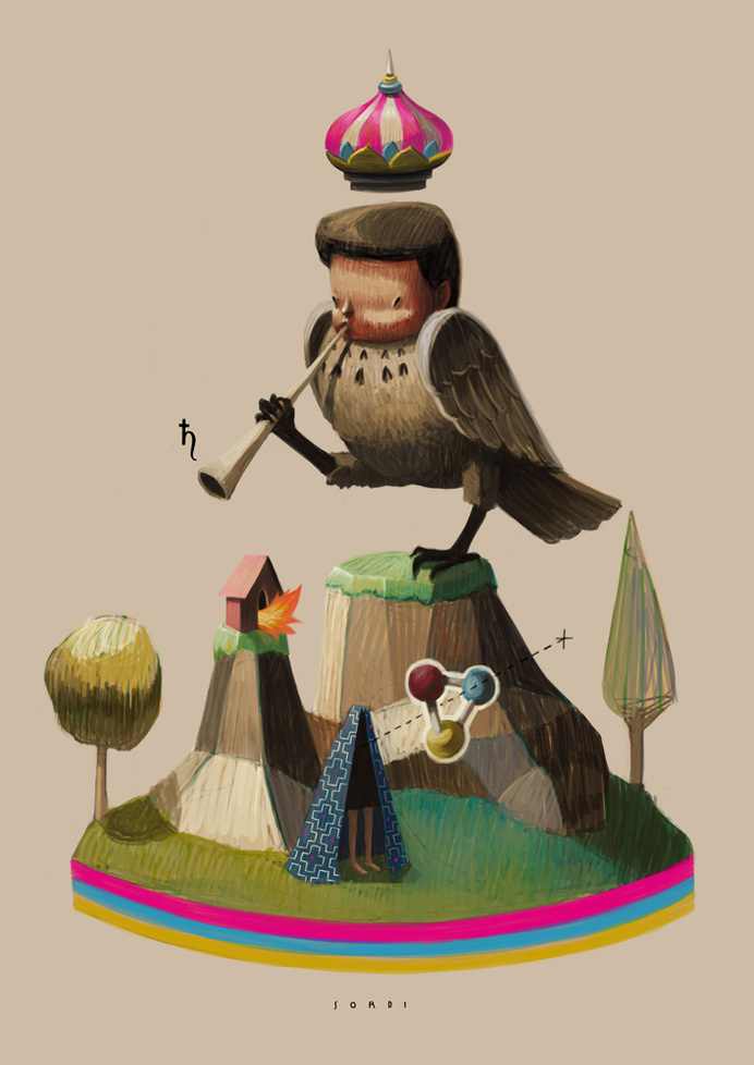 Alejandro sordi #illustration #bird