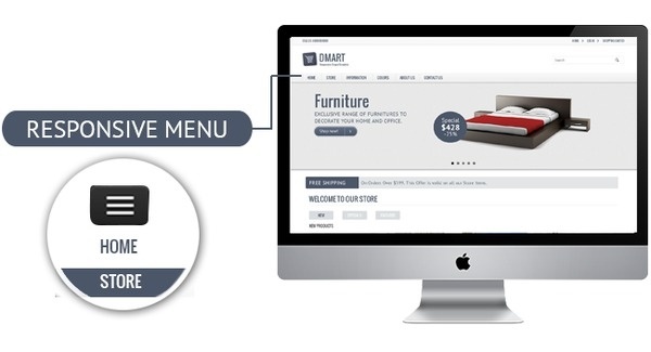 Clean Drupal Commerce Theme #interior #commerce #responsive #design #clean #store #ecommerce #furniture #brown #theme #drupal #minimal #gray #mobile #ready #online