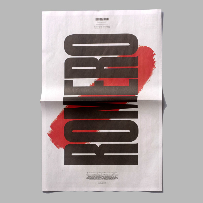 Martyrs — El Salvador Newspaper on Behance