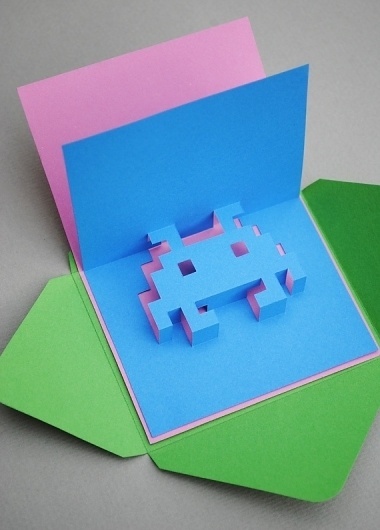 (19) Federica Cavalli / Pinterest #greeting card #popup