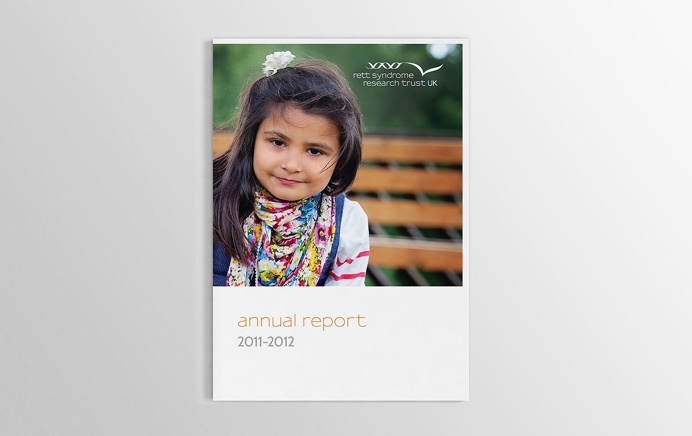 Reverse Rett Annual Report #design #annualreport #brochure #print #cover