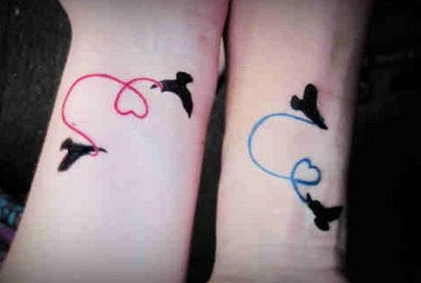 40+ Creative Best Friend Tattoos #bff #friend #best #tattoo #idea