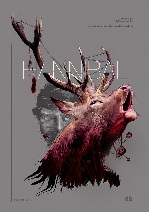 Spizak posters, HANNIBAL #illustration #series