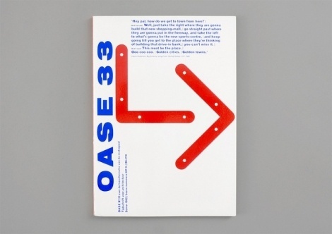 Oase / Journal for Architecture (Karel martens) | designers books #martens #karel #oase