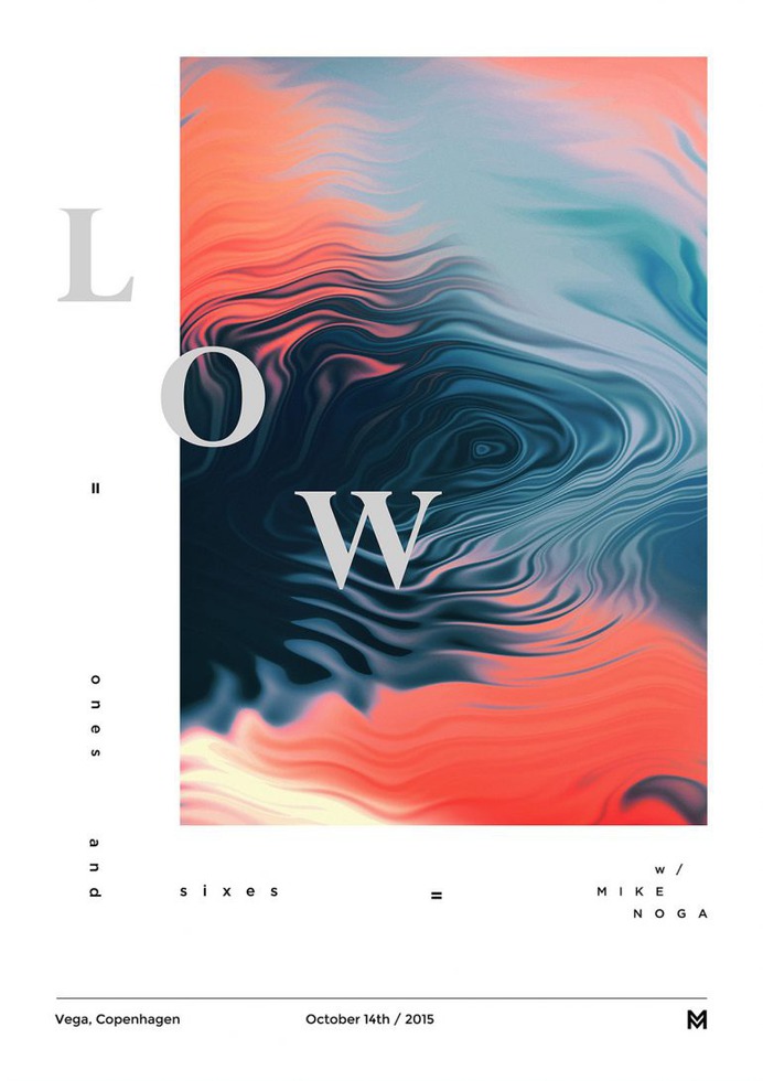Gig poster project – LOW