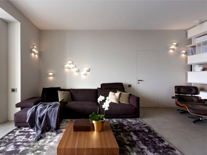 Apartment in Trendy Dark Colors - #decor, #interior, #homedecor,