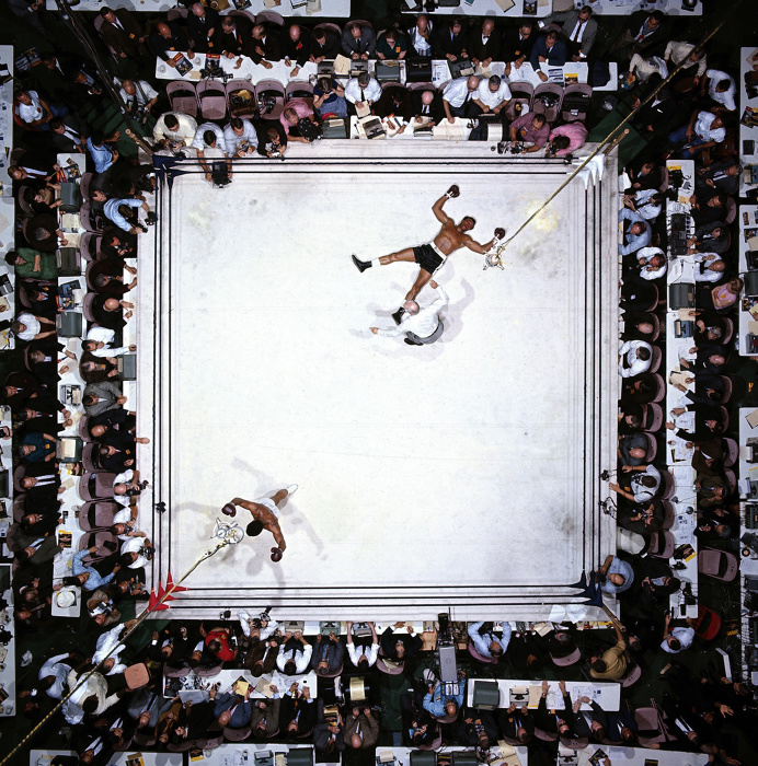 Neil Leifer Ali – Williams (Overhead), 1966