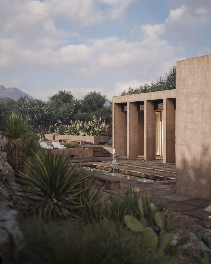 Villa Chams in Lebanon designed by Carl Gerges Architects