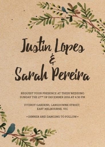 Rustic Garden - Wedding Invitations #paperlust #weddinginvitation #invitation #weddinginspiration #rustic #cards #paper #print
