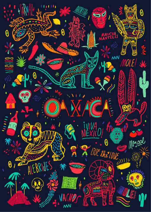 Bosque_OaxacaMoleskine_07 #illustration