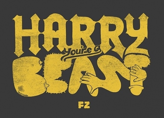 ZAPPA Inspired on the Behance Network #lettering #handdrawn #zappa #type #typography