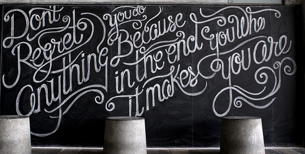 CJWHO ™ (scott biersack | inspirational chalkboard...) #design #chalkboard #illustration #art #typography
