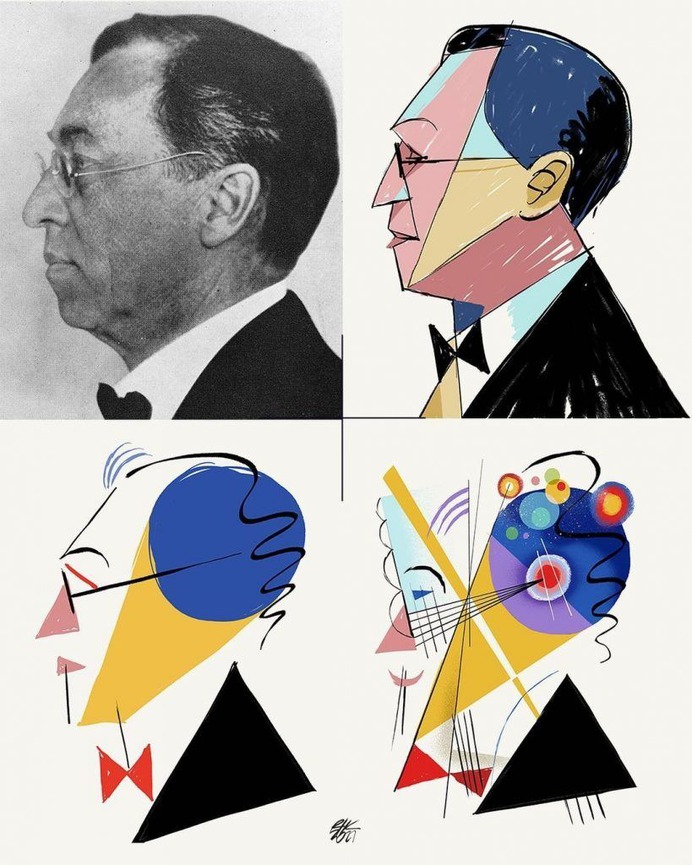 Astrazione, the new illustrated series by Riccardo Guasco
