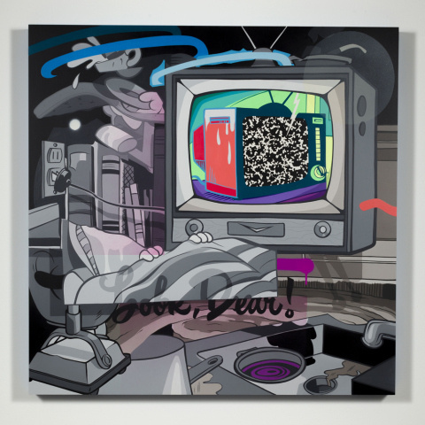 Pose MSK | PICDIT #design #graphic #painting #art #spray