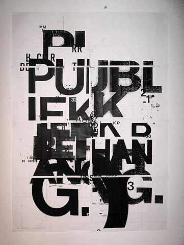 FFFFOUND! | Public space poster 2 by ~patswerk on deviantART #screen #print