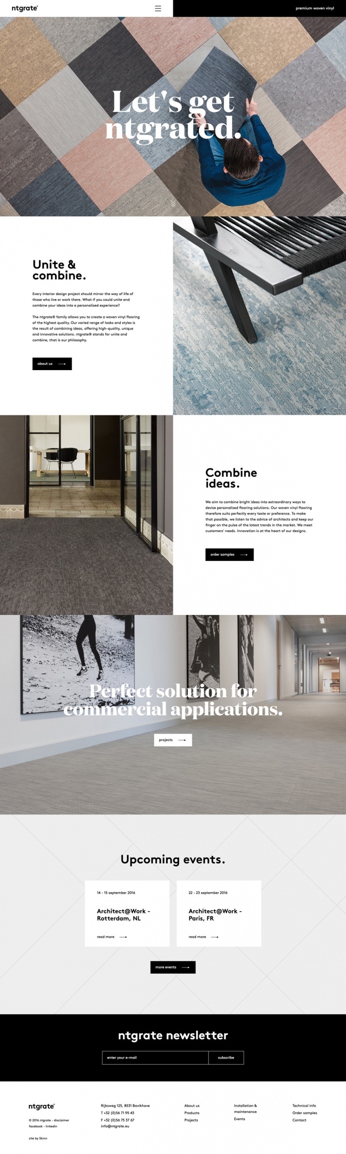 carpentry carpenter webdesign website beautiful modern minimal best award site of the day ntgrate awwwards mindsparkle mag designblog