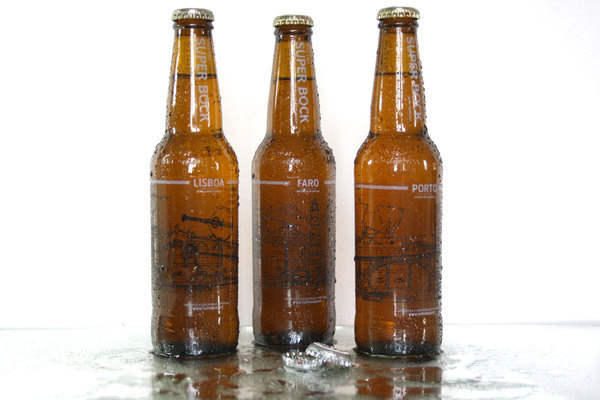 Find our cities Super Bock #packaging #beer #illustration #portugal