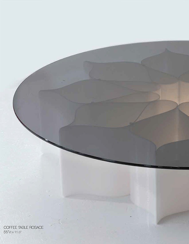 Ralph Pucci - Rosace coffee table by Pierre Paulin