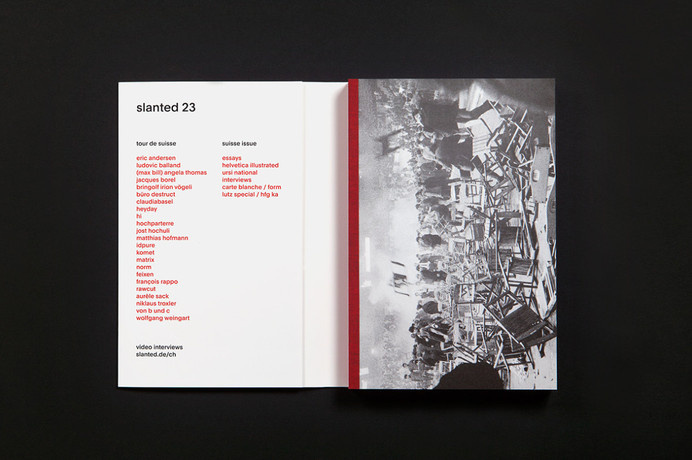 Slanted swiss issue #swiss #editorial #typography