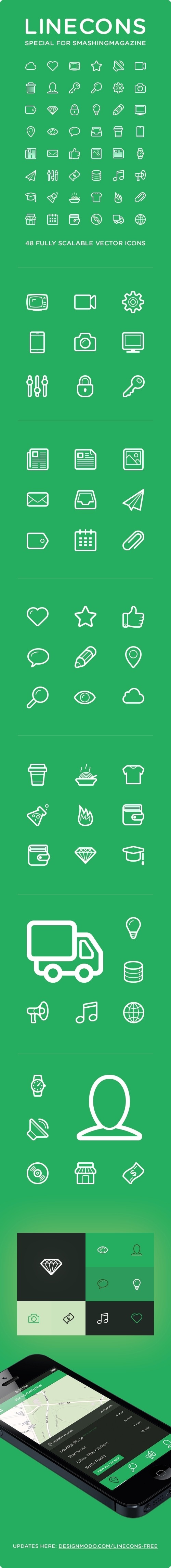 Linecons #logo #vector #icons