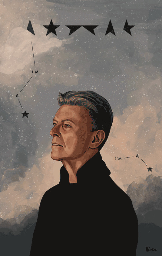 Bowie - Illustration - Helen Green