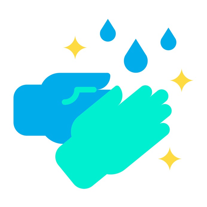 See more icon inspiration related to water, soap, foam, healthcare and medical, hands and gestures, hand wash, wiping, drops, wash, cleaning, washing, bubbles, hands, hand and symbol on Flaticon.