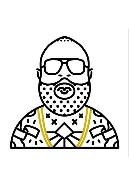 Image of 'Rick' Parental Advisory Series #feapo
