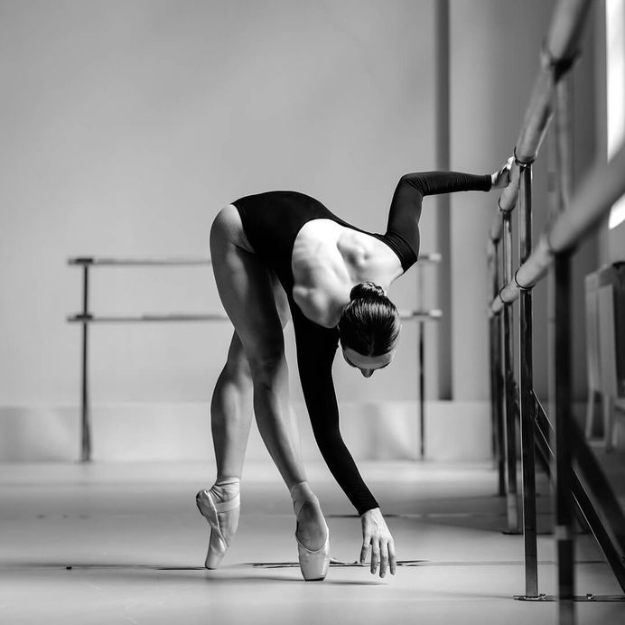 Black and White Ballet Photography by Alexander Yakovlev