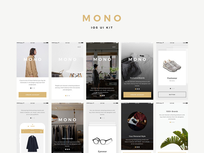 Mono iOS UI Kit Samples #iOS #ui